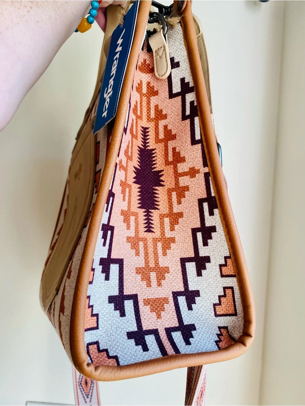 Wrangler Aztec Print Tote Bag